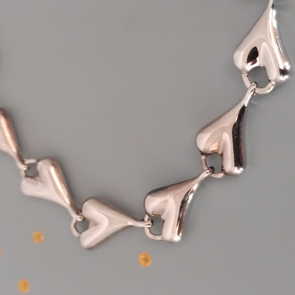 Robert Lee Morris Sterling Silver Heart Bracelet - Picture 4 of 14